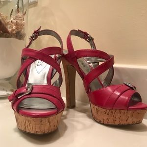 Guess Cork Heels
